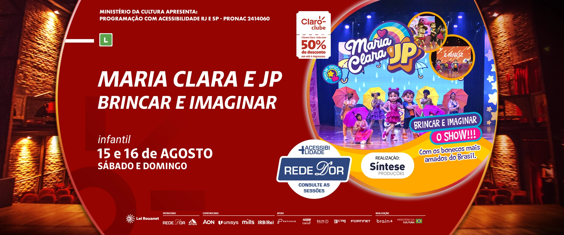 Maria Clara & JP - Brincar e Imaginar