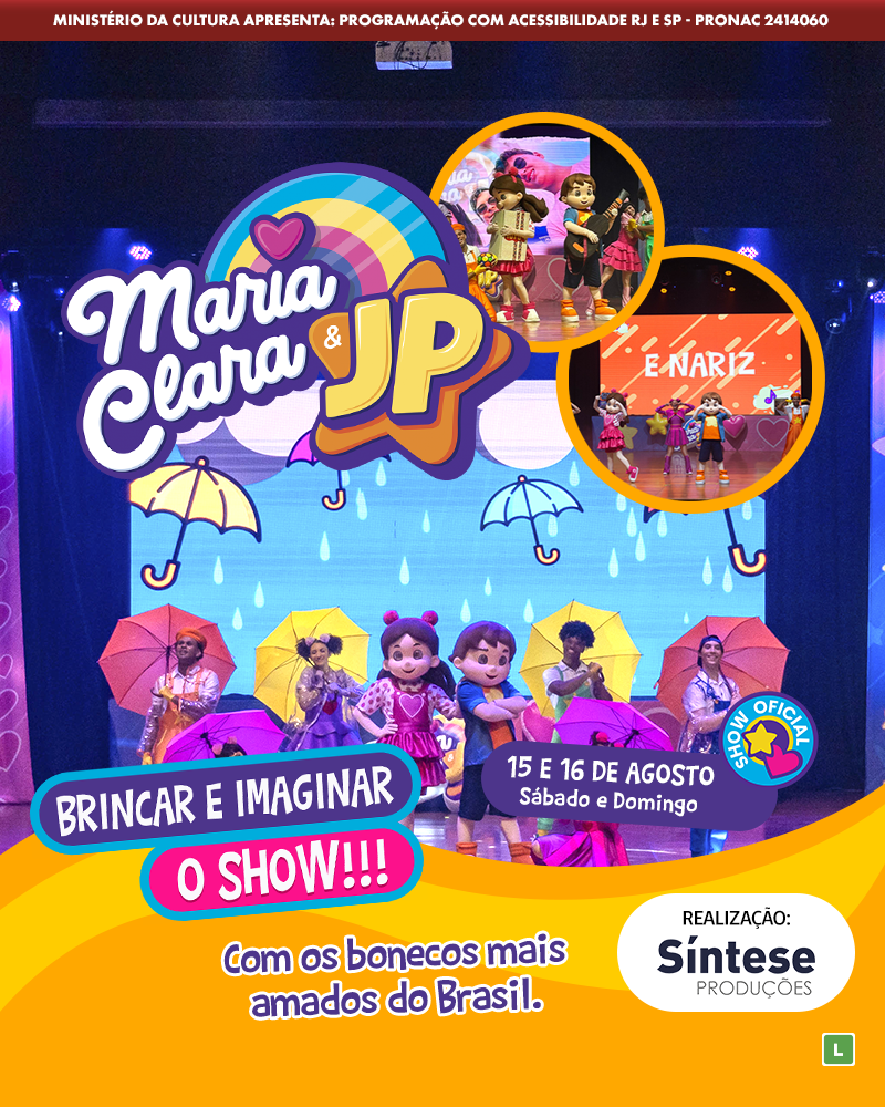 Maria Clara & JP - Brincar e Imaginar